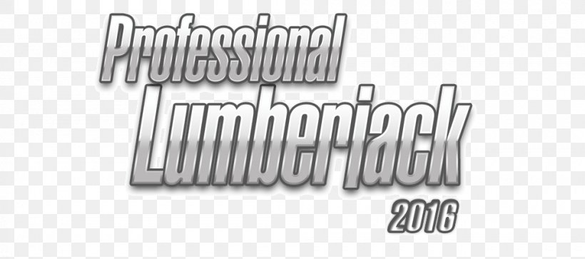 Professional Lumberjack 2016 Logo Brand, PNG, 1000x443px, Professional Lumberjack 2016, Area, Black And White, Brand, Computer Font Download Free