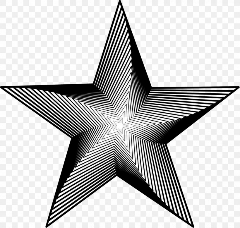 Star 3D Computer Graphics Three-dimensional Space Clip Art, PNG, 958x911px, 3d Computer Graphics, Star, Black And White, Monochrome, Monochrome Photography Download Free