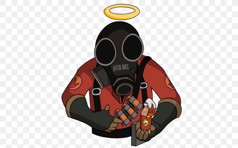 Team Fortress 2 Gas Mask Fox Squirrel, PNG, 512x512px, Team Fortress 2, Artist, Character, Comic Strip, Comics Download Free