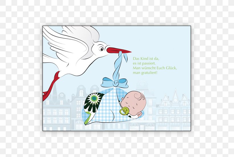 Birth In Memoriam Card Infant Child White Stork, PNG, 635x550px, Watercolor, Cartoon, Flower, Frame, Heart Download Free