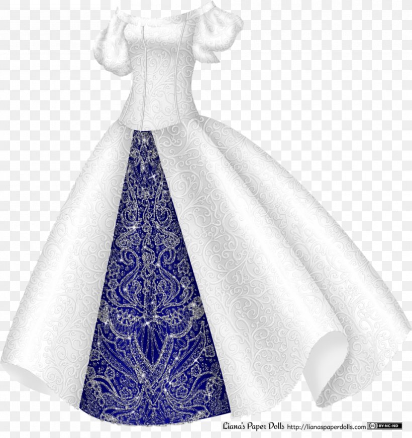 Gown Dress Paper Doll Princess Pattern, PNG, 961x1024px, Gown, Barbie, Blue, Bodice, Clothing Download Free