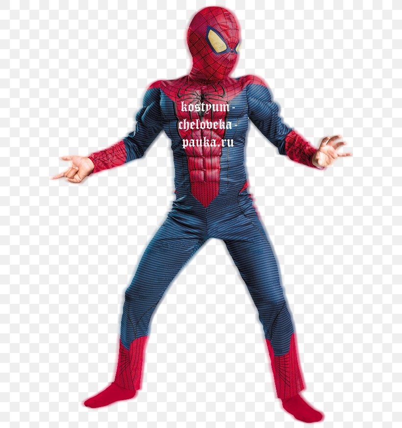 The Amazing Spider-Man Halloween Costume Superhero Movie, PNG, 621x873px, Spiderman, Action Figure, Amazing Spiderman, Amazing Spiderman 2, Child Download Free