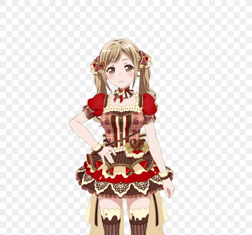 BanG Dream! Live2D Costume All-female Band TYO:6619, PNG, 1000x932px, Bang Dream, Allfemale Band, Brown Hair, Costume, Costume Design Download Free