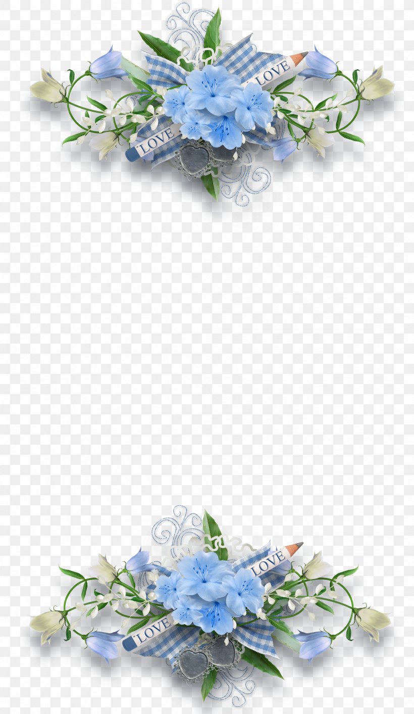 Blue Flower Floral Design Clip Art, PNG, 2089x3600px, Flower, Artificial Flower, Author, Blue, Branch Download Free