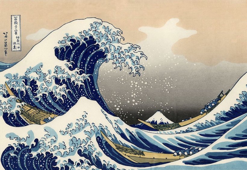 Kanagawa Prefecture The Great Wave Off Kanagawa Thirty-six Views Of Mount Fuji Ukiyo-e Wallpaper, PNG, 2000x1376px, Kanagawa Prefecture, Art, Artist, Great Wave Off Kanagawa, Hokusai Download Free
