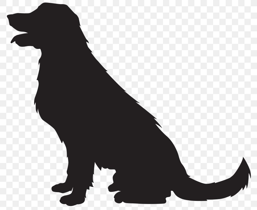 Puppy Golden Retriever Labrador Retriever Clip Art, PNG, 800x670px, Puppy, Black, Black And White, Carnivoran, Dog Download Free