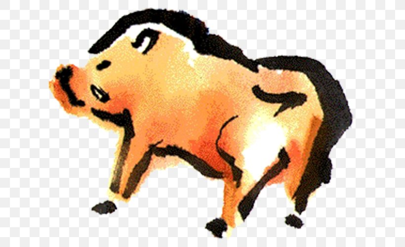 Domestic Pig Cattle Clip Art, PNG, 639x500px, Pig, Brown, Carnivoran, Cattle, Cattle Like Mammal Download Free