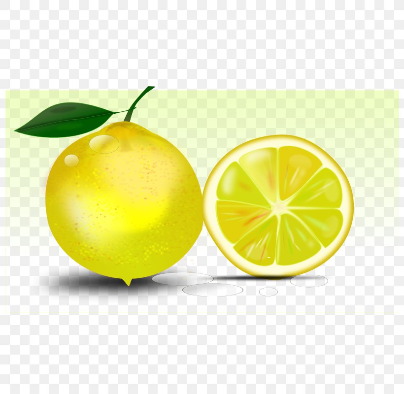 Lemon Tart Clip Art, PNG, 800x800px, Lemon, Citric Acid, Citron, Citrus, Food Download Free