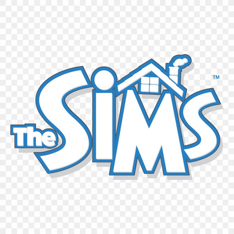 The Sims 4 The Sims FreePlay The Sims 3 The Sims Online, PNG, 2400x2400px, Sims, Area, Blue, Brand, Electronic Arts Download Free