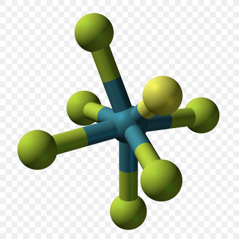 Xenon Hexafluoride Xenon Difluoride Xenon Tetrafluoride, PNG, 1000x1000px, Xenon Hexafluoride, Atom, Ballandstick Model, Chemistry, Fluoride Download Free