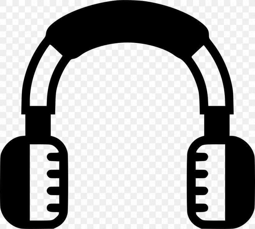 Headphones Clip Art, PNG, 980x880px, Headphones, Audio, Audio Equipment, Black And White, Earphone Download Free