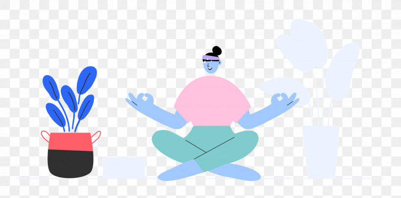 Meditating At Home Rest Relax, PNG, 2500x1235px, Rest, Behavior, Human, Joint, Line Download Free