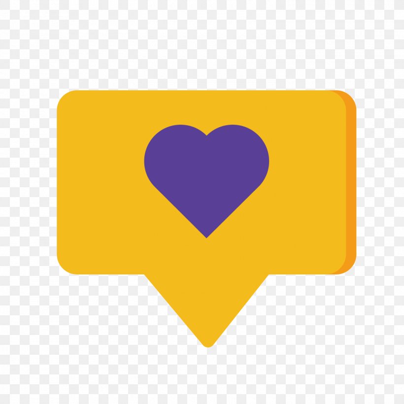 Yellow Heart-shaped Dialog Box, PNG, 1500x1500px, Dialog Box, Dialogue, Heart, Orange, Polygon Download Free