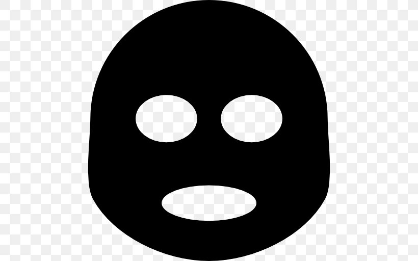 Mask Download, PNG, 512x512px, Mask, Black And White, Face, Facial, Head Download Free