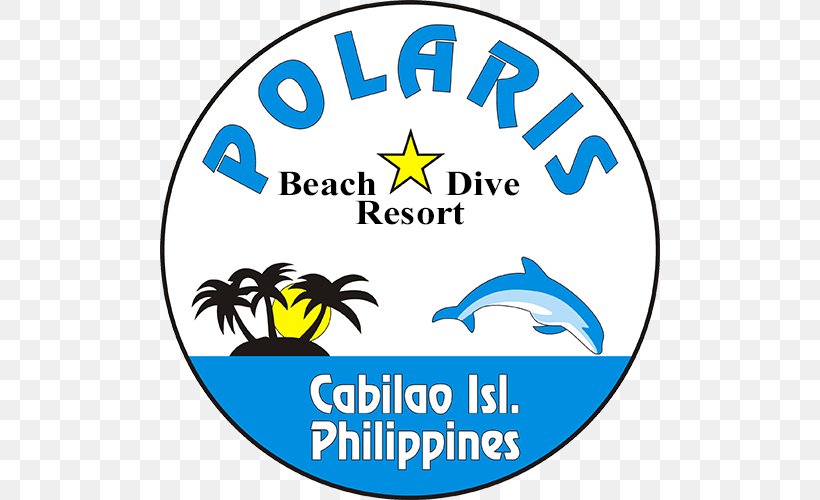 Polaris Beach And Dive Resort Inc. Cabilao Island Polaris Beach Resort, PNG, 500x500px, Resort, Area, Beach, Bohol, Brand Download Free