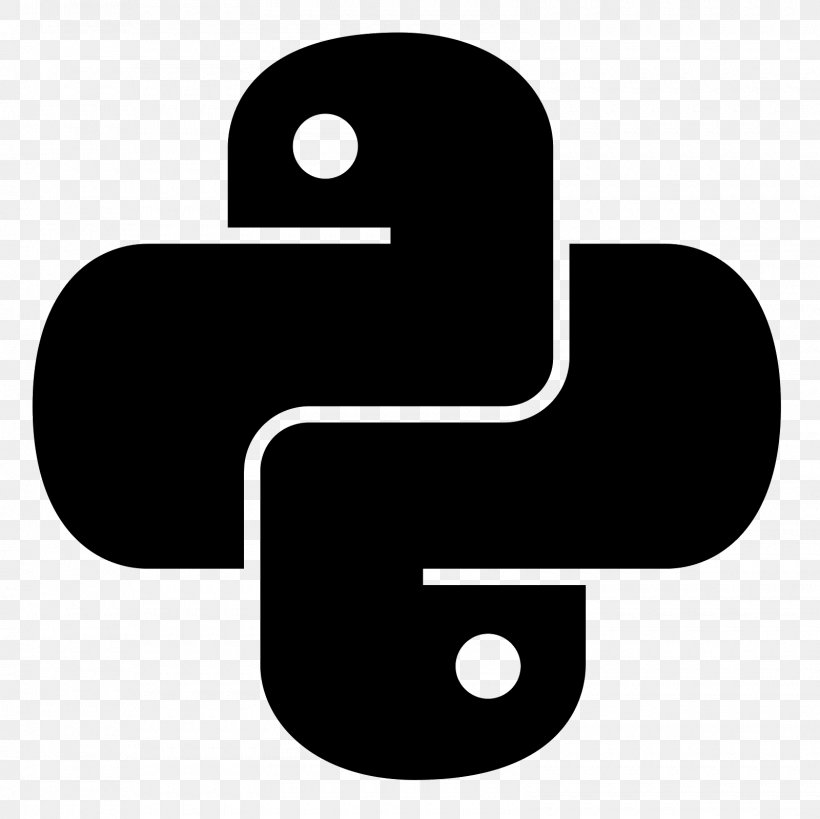 Python Logo, PNG, 1600x1600px, Python, Blackandwhite, Computer Software, Data, Logo Download Free
