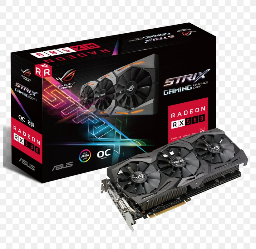 Graphics Cards & Video Adapters AMD Radeon RX 580 GDDR5 SDRAM AMD Radeon 500 Series, PNG, 800x800px, Graphics Cards Video Adapters, Advanced Micro Devices, Amd Radeon 400 Series, Amd Radeon 500 Series, Amd Radeon Rx 580 Download Free