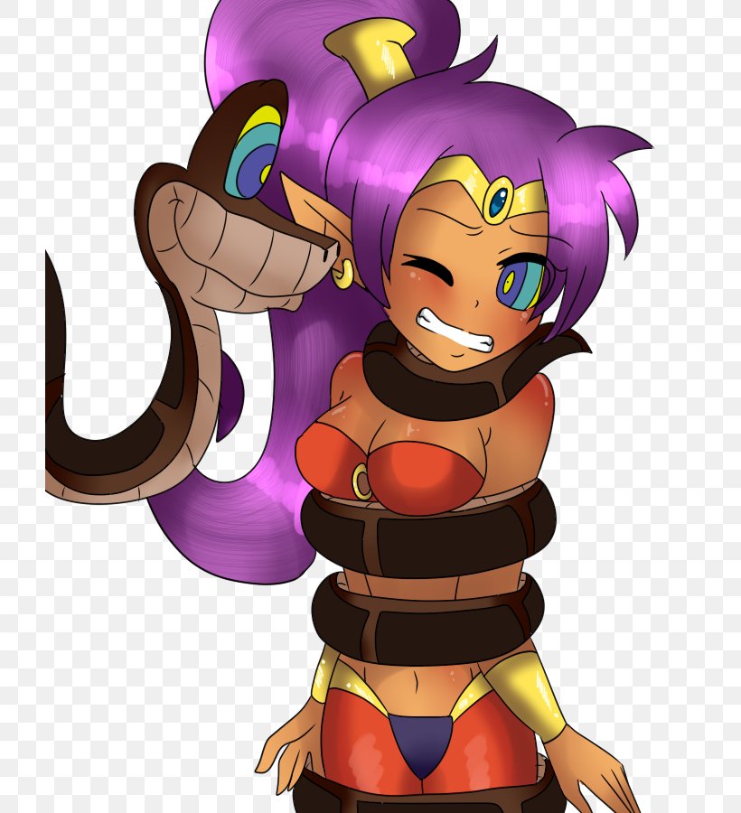 Kaa Shantae Hypnosis WayForward Technologies Art, PNG, 720x900px, Kaa, Art, Cartoon, Deviantart, Digital Art Download Free