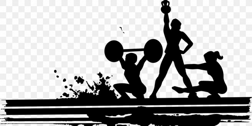 Physical Fitness Physical Exercise Fitness Centre Barbell, PNG, 1440x722px, Physical Fitness, Area, Barbell, Black, Black And White Download Free