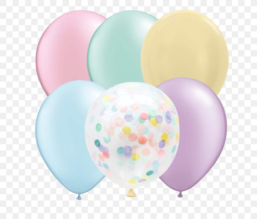 Gas Balloon Confetti Pastel Gift, PNG, 700x699px, Balloon, Blue, Confetti, Digital Scrapbooking, Gas Balloon Download Free