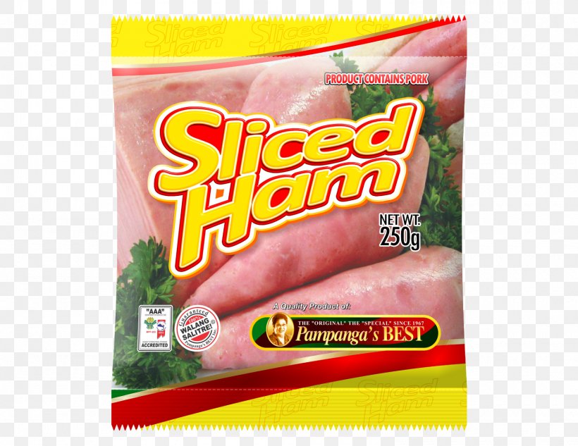 Ham Pampanga's Best Plant Food Pampanga's Best Outlet Store Lunch Meat, PNG, 1500x1159px, Ham, Brand, Cuisine, Flavor, Food Download Free