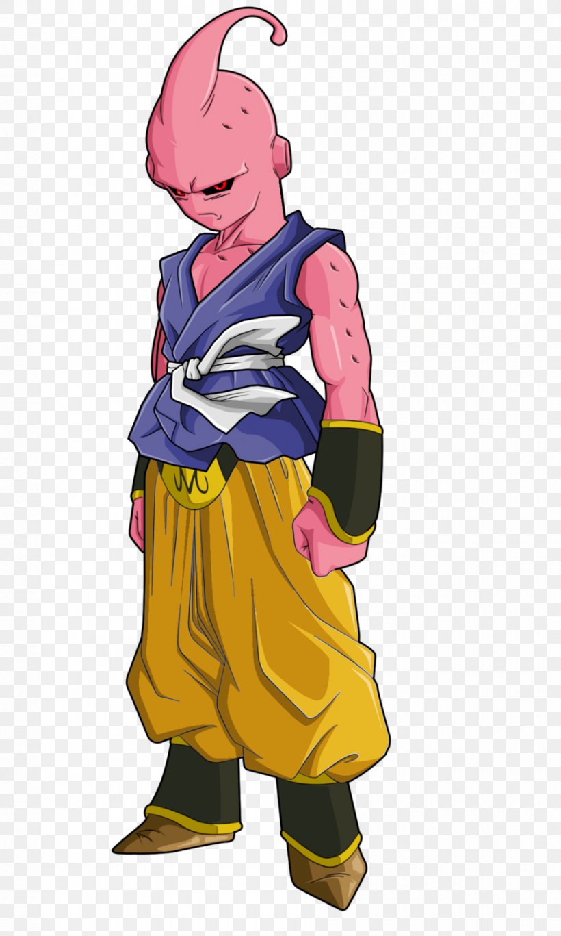Majin Buu Goku Vegeta Uub Trunks, PNG, 900x1501px, Majin Buu, Art, Bola De Drac, Cartoon, Character Download Free