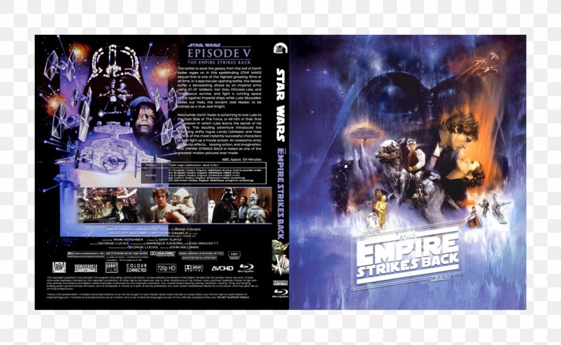 Blu-ray Disc Star Wars Harmy's Despecialized Edition Cover Art, PNG, 1140x701px, Bluray Disc, Action Figure, Action Film, Advertising, Al Williamson Download Free