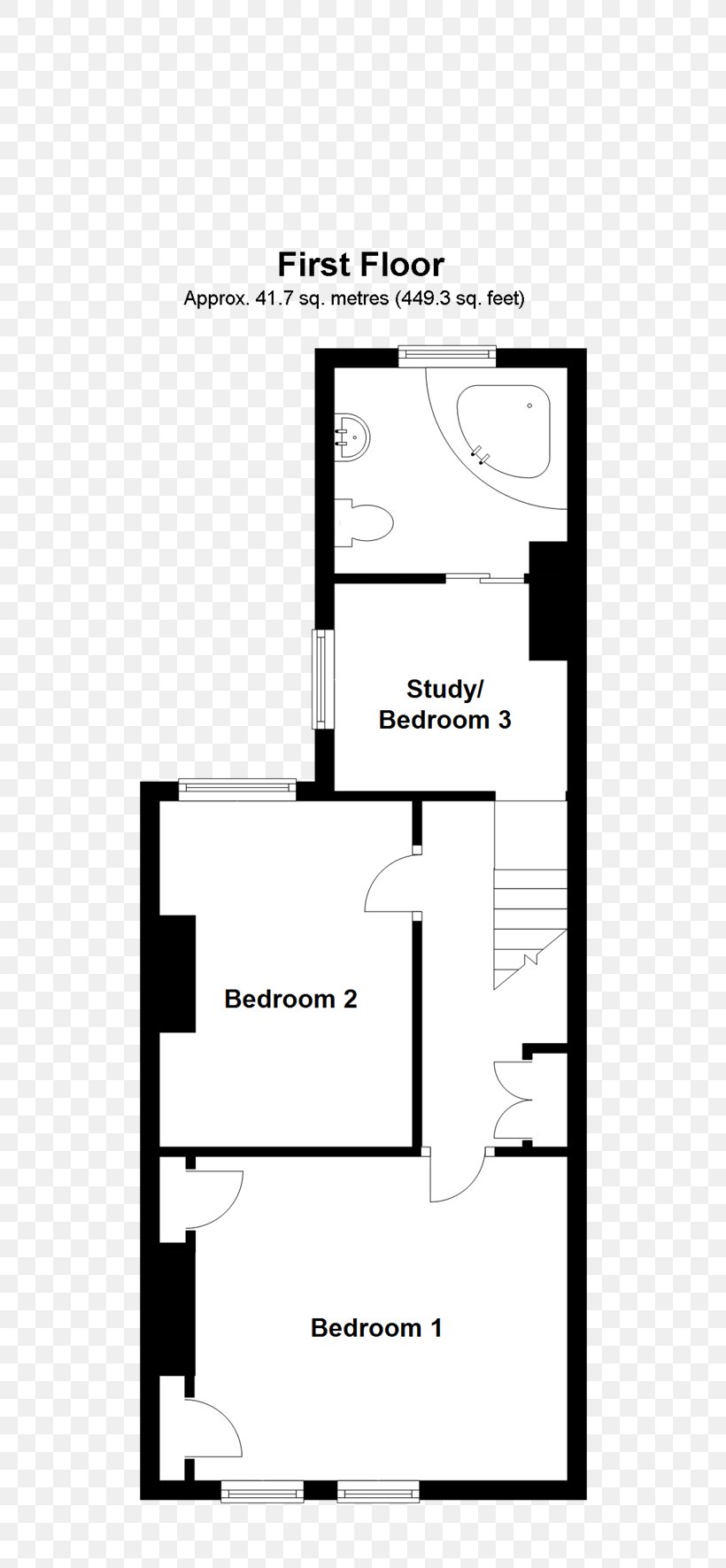 Floor Plan Storey Terraced House Terenure, PNG, 520x1771px, Floor Plan, Apartment, Area, Bedroom, Black Download Free