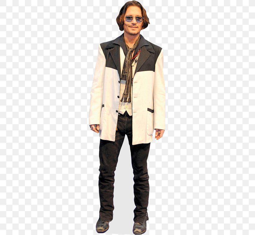 Johnny Depp Actor Celebrity Standee Jacket, PNG, 363x757px, Johnny Depp, Actor, Cardboard, Celebrity, Coat Download Free