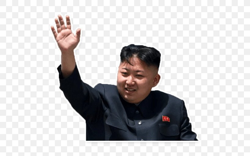 Kim Jong-un North Korea Sticker .ipa, PNG, 512x512px, Kim Jongun, Android, Donald Trump, Finger, Hand Download Free