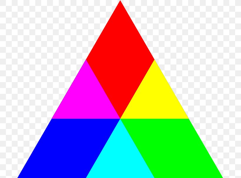 Penrose Triangle RGB Color Model Color Triangle Clip Art, PNG, 701x607px, Penrose Triangle, Area, Color, Color Triangle, Magenta Download Free