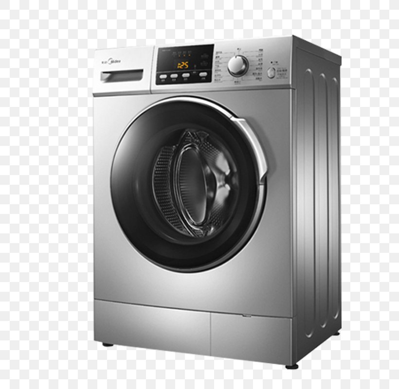 Washing Machine Midea Home Appliance Laundry, PNG, 751x800px, Washing Machine, Air Conditioner, Clothes Dryer, Galanz, Gree Electric Download Free