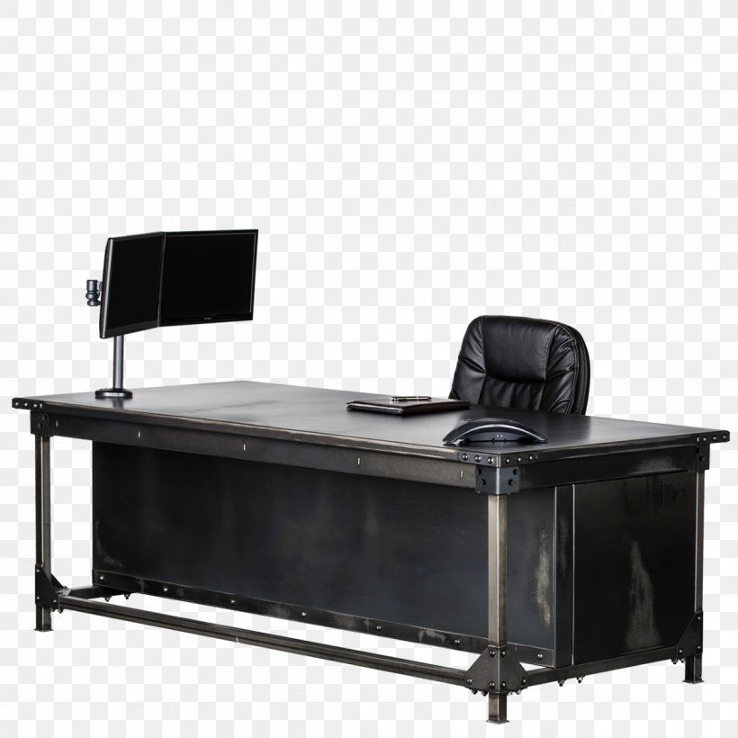 Computer Desk Table Ironworks Drawer, PNG, 1200x1200px, Desk, Allsteel Equipment Company, Cabinetry, Computer Desk, Credenza Desk Download Free