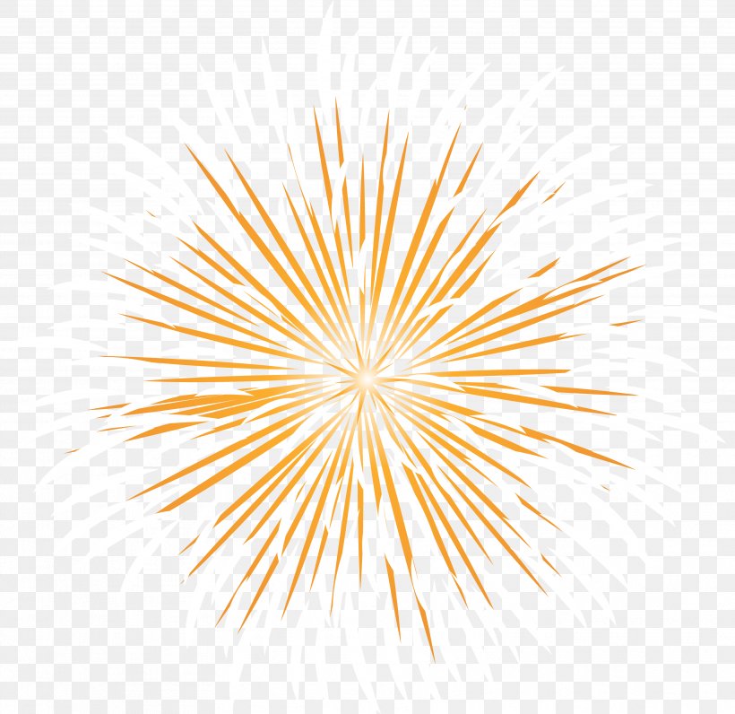 Fireworks Clip Art, PNG, 3524x3423px, Fireworks, Color, Lighting, New Year, Orange Download Free