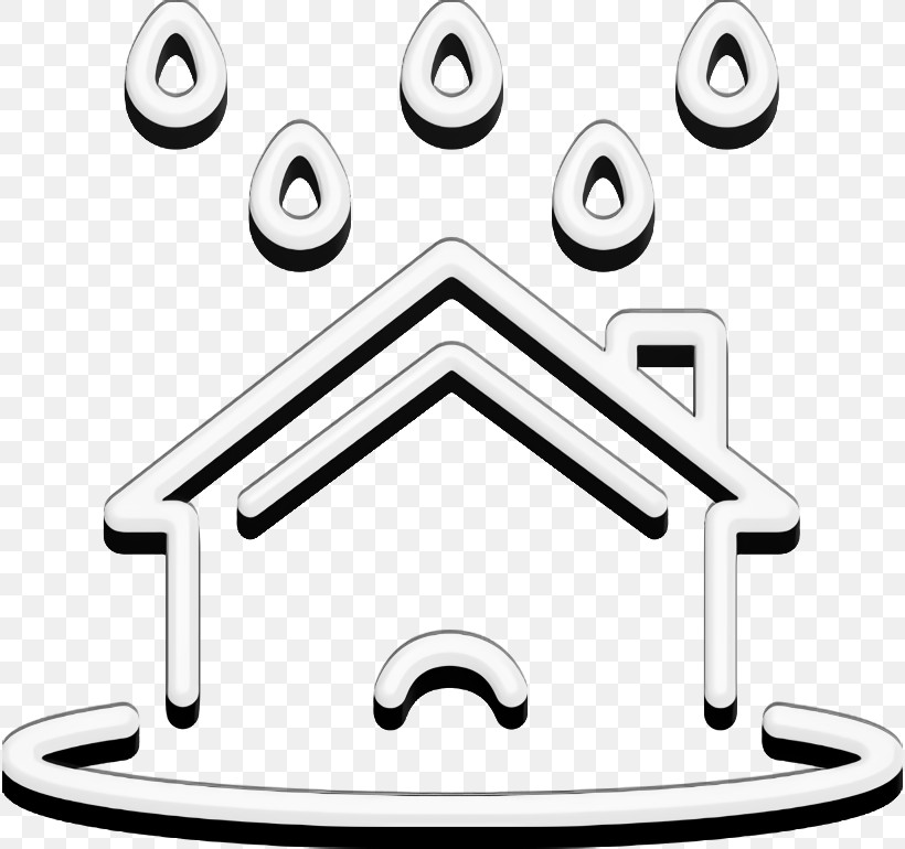 Flood Icon Buildings Icon Adverse Phenomena Icon, PNG, 816x770px, Flood Icon, Adverse Phenomena Icon, Black, Black And White, Buildings Icon Download Free