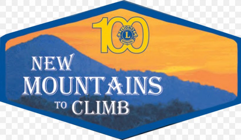 Lions Clubs International President New Mountains To Climb Brand Logo, PNG, 900x525px, Lions Clubs International, Area, Banner, Blue, Brand Download Free