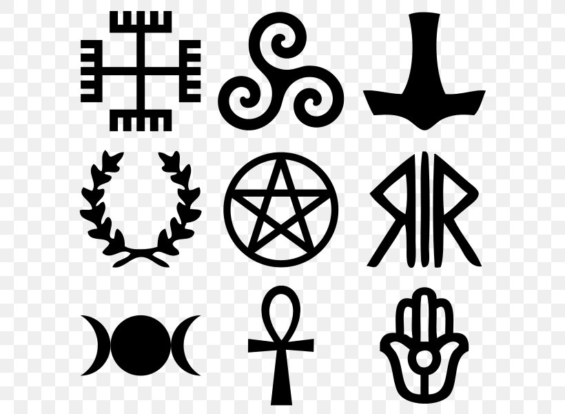 Modern Paganism Religious Symbol Religion, PNG, 600x600px, Paganism, Black, Black And White, Brand, Finnish Neopaganism Download Free