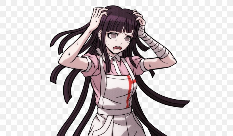 Danganronpa V3: Killing Harmony Danganronpa 2: Goodbye Despair Sprite Danganronpa Another Episode: Ultra Despair Girls PlayStation Portable, PNG, 960x560px, Watercolor, Cartoon, Flower, Frame, Heart Download Free