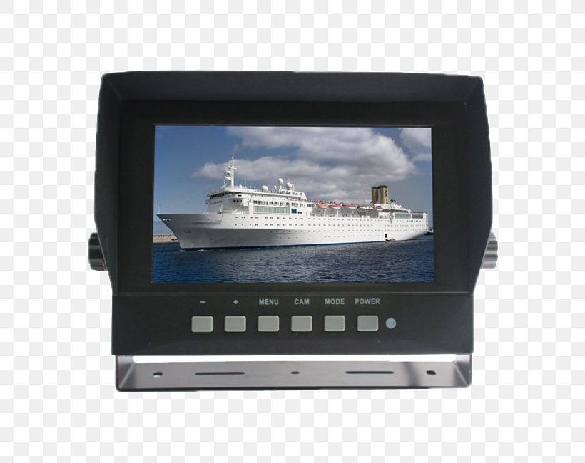 Electronic Visual Display Backup Camera Electronics Inch Multimedia, PNG, 650x650px, Electronic Visual Display, Backup Camera, Camera, Cruise Ship, Display Device Download Free