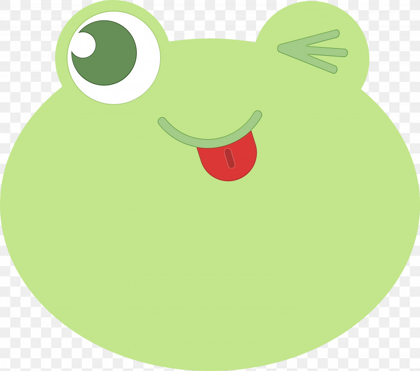 Frogs Green Meter Fruit, PNG, 3000x2653px, Emoji, Frogs, Fruit, Green, Meter Download Free