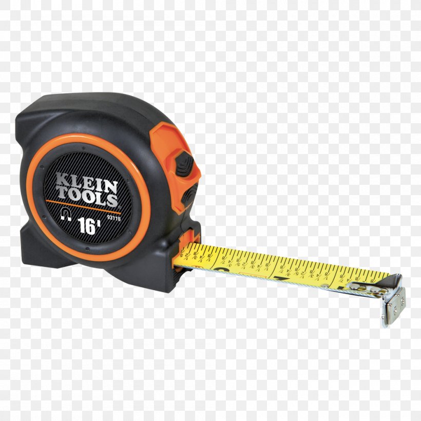 Tape Measures Klein Tools Hand Tool Measurement, PNG, 1000x1000px, Tape Measures, Blade, Craft Magnets, Hand Tool, Hardware Download Free