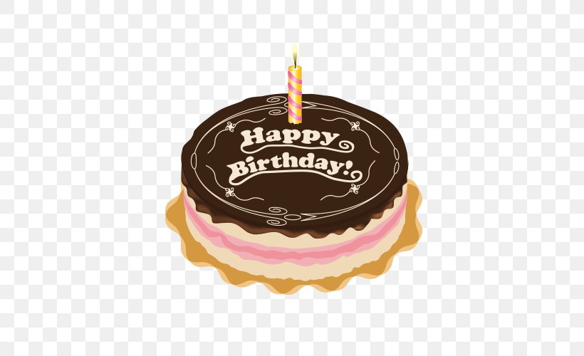 Birthday Cake Chocolate Cake, PNG, 500x500px, Birthday Cake, Baked Goods, Birthday, Buttercream, Cake Download Free