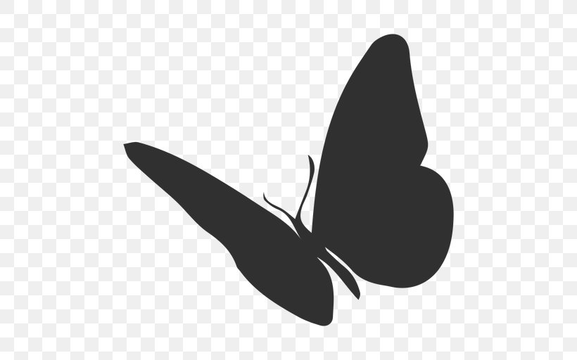 Butterfly Silhouette Vector Graphics Transparency Clip Art, PNG, 512x512px, Butterfly, Anthurium, Blackandwhite, Drawing, Insect Download Free