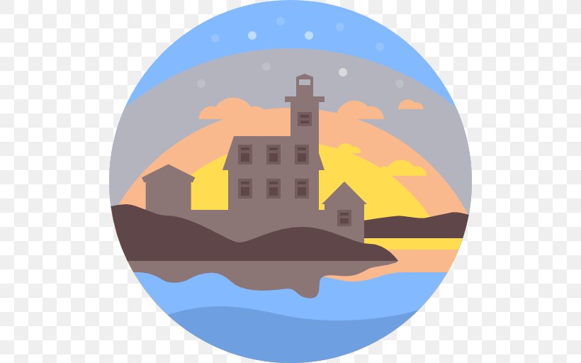 Landscape Clip Art, PNG, 512x512px, Landscape, Author, Building, Nature, Orange Download Free