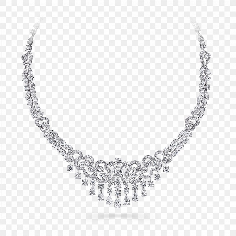 Necklace Graff Diamonds Jewellery Diamond Cut, PNG, 2000x2000px, Necklace, Body Jewelry, Bracelet, Brilliant, Chain Download Free