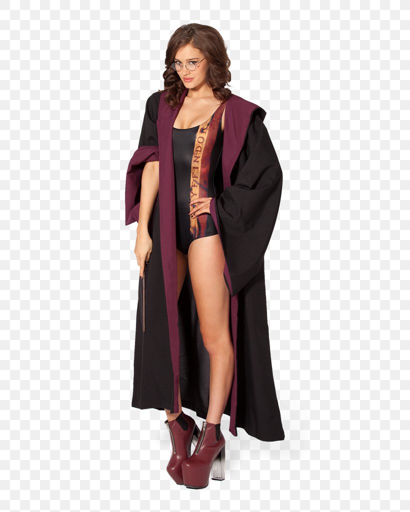 Robe Harry Potter Hogwarts Swimsuit Lab Coats, PNG, 683x1024px, Robe, Bathrobe, Clothing, Coat, Costume Download Free