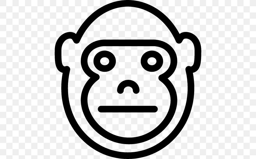 The Invisible Gorilla Animal, PNG, 512x512px, Gorilla, Animal, Animal Testing, Black And White, Face Download Free