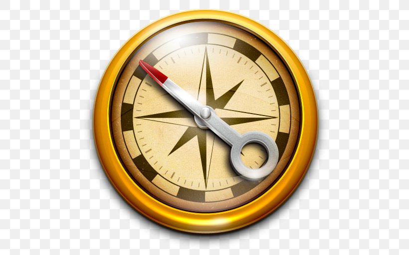 Wall Clock Compass, PNG, 512x512px, Safari, Clock, Compass, Wall Clock, Web Browser Download Free