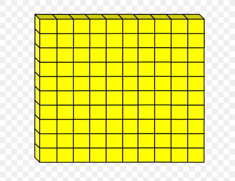 Base Ten Blocks Nonpositional Numeral System Decimal Cube Clip Art, PNG ...