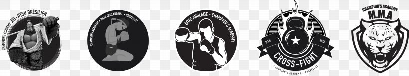 Boxing Muay Thai Mixed Martial Arts Brazilian Jiu-jitsu Champion's Academy, PNG, 8688x1627px, Boxing, Black And White, Body Jewellery, Body Jewelry, Boxe Download Free